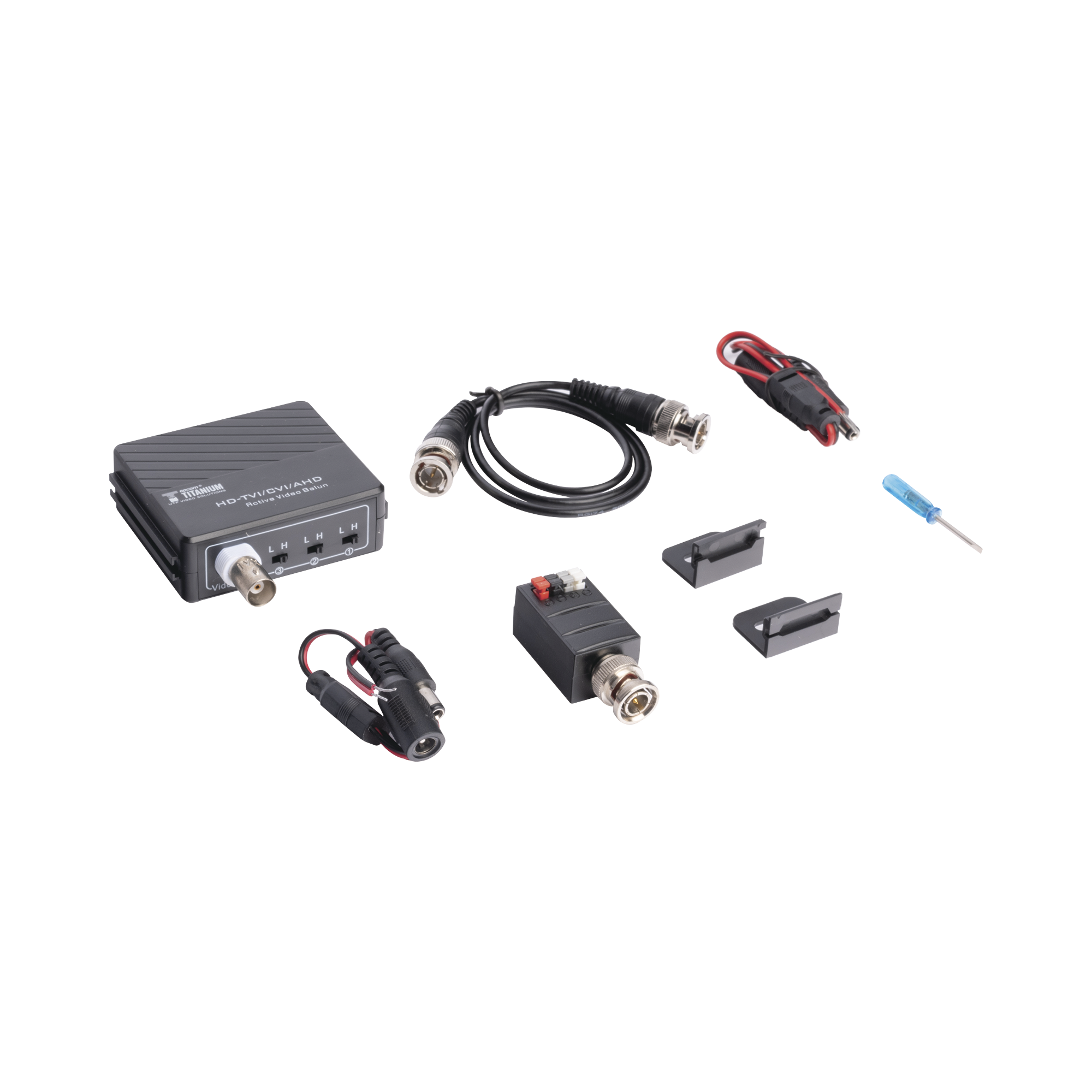 KIT4501AA|Kit de largo alcance de 400 metros @ 2 MP compuesto por TT4501T + TT4501R  / Activo+Activo